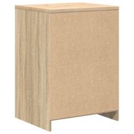 Гаражен шкаф за съхранение, дъб сонома, 60x51x85 см, бор масив