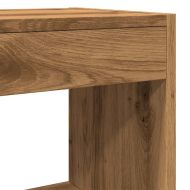 Библиотека/разделител за стая, дъб артизан, 80x30x72 см