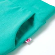 Детски панталон с широки крачоли, мента, 140