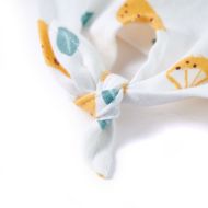 Детска тениска със завързване отпред, екрю, 104