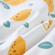 Детска тениска със завързване отпред, екрю, 116