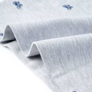 Детска поло тениска, сив меланж, 116