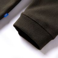 Детски суитшърт, тъмно каки и камел, 116