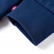 Детски суитшърт, тъмносин, 92