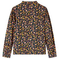 Детска риза с маншетна яка, тъмносиньо, 92