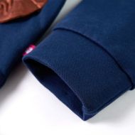 Детски суитшърт, тъмносин, 92