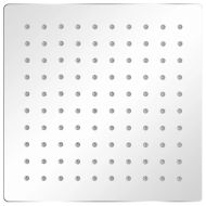 Душ пита, неръждаема стомана, квадратна форма, 20x20 cм
