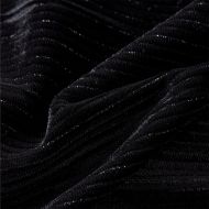 Детска пола с леопардова лента, черна, 104