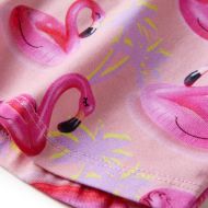 Детски къси панталони с шнурове, светлорозови, 104