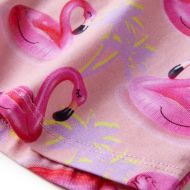 Детски къси панталони с шнурове, светлорозови, 116