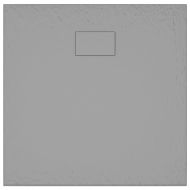 Душ корито, SMC, сиво, 90x80 см