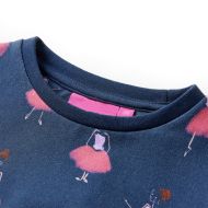 Детска рокля, тъмносиня, 92