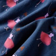 Детска рокля, нейви синьо, 140