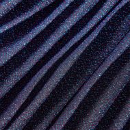 Детска пола с блясък, тъмносиня, 128