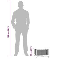 Повдигнато легло, 40x40x23 см, полипропилен