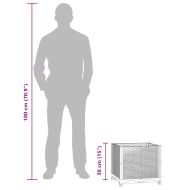 Повдигнато легло 40x40x38 см полипропилен