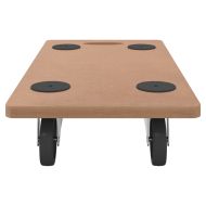 Транспортни колички, 2 бр, правоъгълни, инженерно дърво