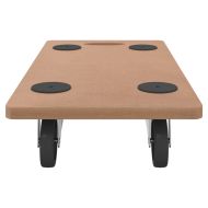 Транспортни колички, 6 бр, правоъгълни, инженерно дърво