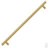 Дръжки за шкафове, 5 бр, златисти, 480 мм, неръждаема стомана