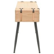 Конзолна маса, ела масив, 115x40,5x76 cм