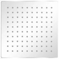 Душ пити от неръждаема стомана, 2 бр, 20x20 cм