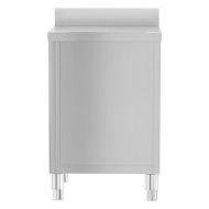 Кухненски шкафове за търговци, 3 бр., неръждаема стомана