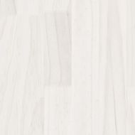 Рамка за легло, бяла, бор масив, 180x200 cм, Super King