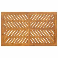 Комплект за хранене в градината 4 pcs Кафяво