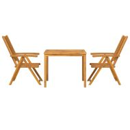 Комплект за хранене в градината 3 pcs Кафяво