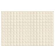 Утежнено одеяло светлокремаво 122x183 см 9 кг плат