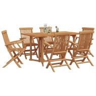 Комплект за хранене в градината 7 pcs Кафяво