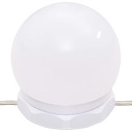 Тоалетка с LED, дъб сонома, 130x50x132,5 см