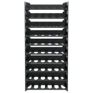 Поставка за вино за 60 бутилки PP с възможност за подреждане