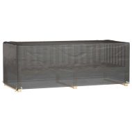 Покривало за градинска мебел 8 капси 192x82x65 см правоъгълно