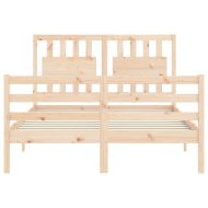 Рамка за легло с табла Double масивно дърво