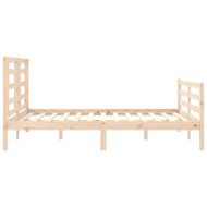 Рамка за легло с табла King Size масивно дърво