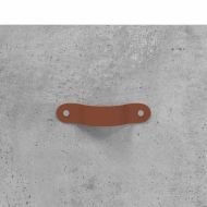 Висок шкаф, бетонно сив, 69,5x34x180 см, инженерно дърво