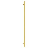 Дръжки за шкафове, 10 бр, златисти, 480 мм, неръждаема стомана