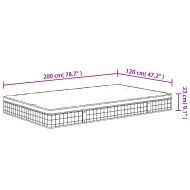 Матрак бонел пружини, Medium, 120x200 см