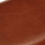 Пейка гимнастическа 58 см кафява естествена кожа и манго масив