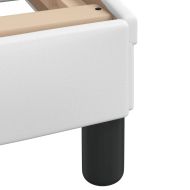 Рамка за легло с LED без матрак Hvar бяла 80x200 см