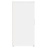 Сайдборди, 2 бр, бели, 59x39x80 см, инженерно дърво