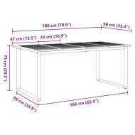 Комплект за хранене в градината 5 pcs сиво и кафяво