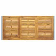 Комплект за хранене в градината 7 pcs сиво и кафяво