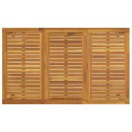 Комплект за хранене в градината 7 pcs Черно и кафяво