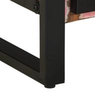 Комплект мебели за баня 2 pcs Кафяво регенерирано дърво масив