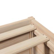 Рамка за легло с табла, 140х200 см, бор масив