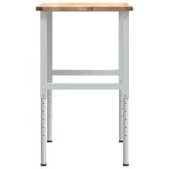 Работна маса 100x60x(71,5-98) cm Дъб от масивна дървесина