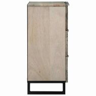 Комплект скрин с чекмедже 2 pcs Бяло 60 x 33,5 x 75 см