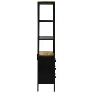 Висок шкаф Кафяво 70 x 35 x 180 см Масивна дървесина от манго